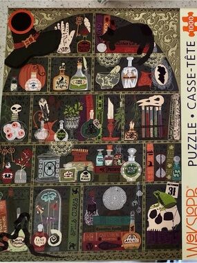🧩 WerkShoppe Agatha's Apothecary 1000 Piece Jigsaw Puzzle